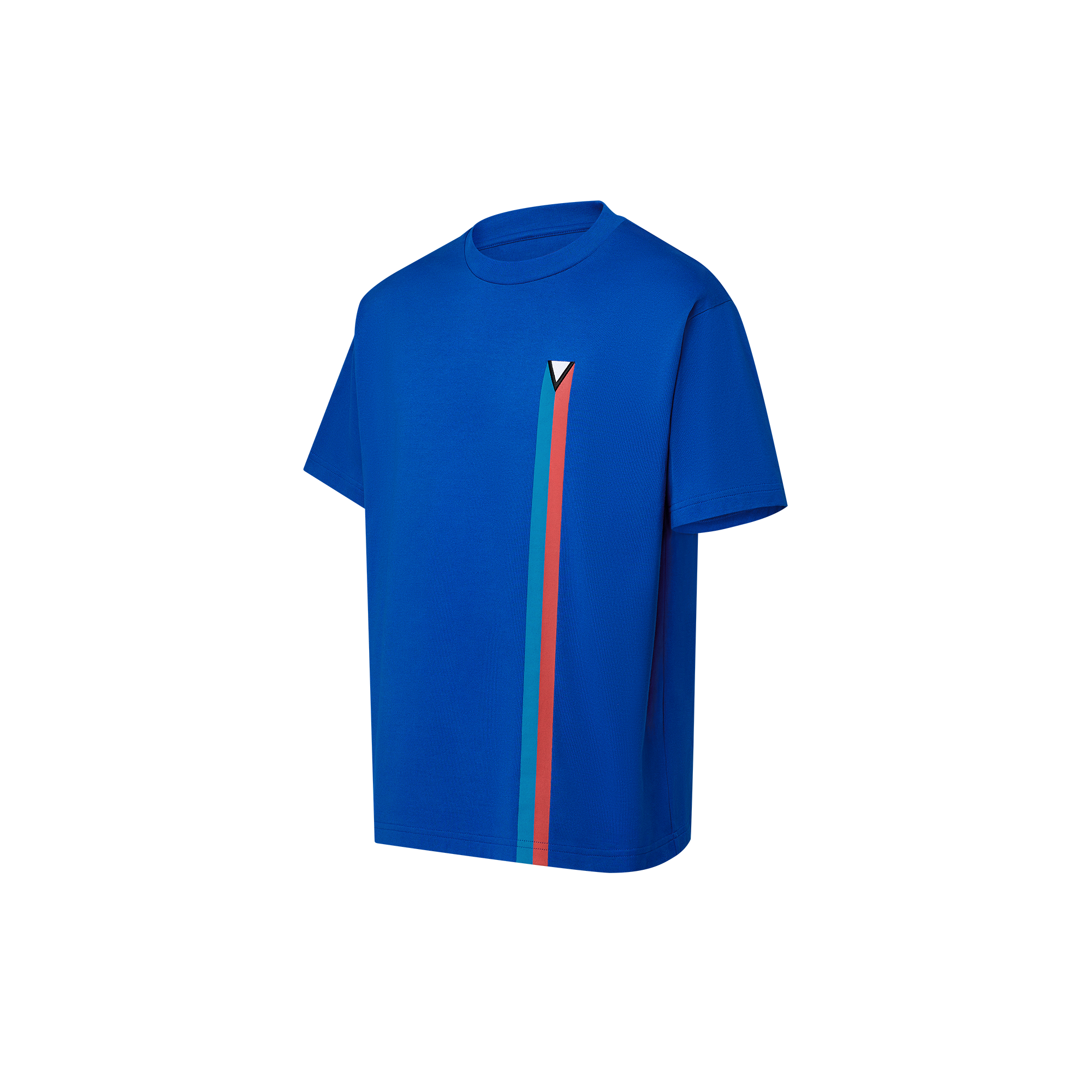 Short-Sleeved Embroidered Cotton T-Shirt - Ready-to-Wear